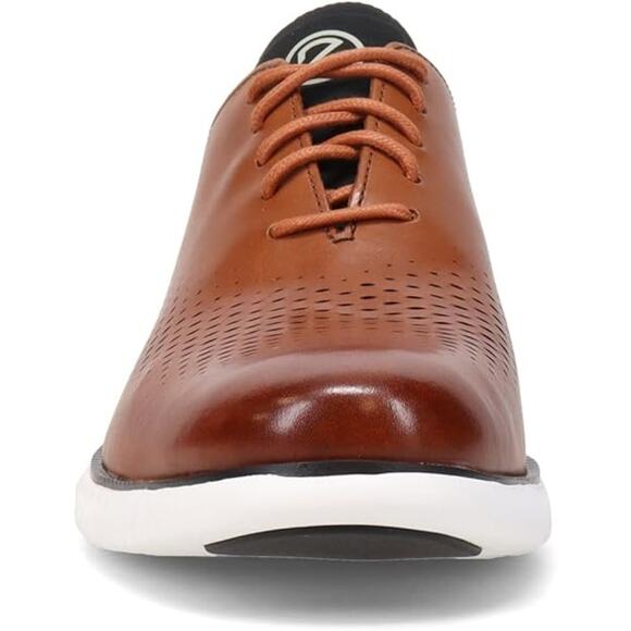 NWT Cole Haan Mens 2 Zerogrand LSR Wing British ,Tan/Black/Ivory-Size 8.5 - Picture 6 of 7